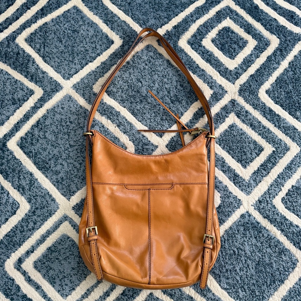 HOBO Merrin Convertible Backpack in Honey - Picture 2 of 7